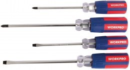 Insulated screwdriver set with non-slip handle WORKPRO